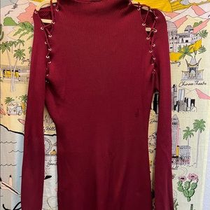 Red Fashion Nova form fitting dress